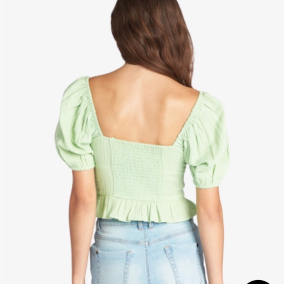 Roxy Puff Sleeve Top - Picture 3 of 9